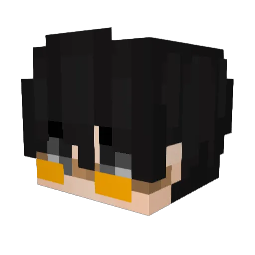 MBU_OTAWA Minecraft avatar head, 3D render