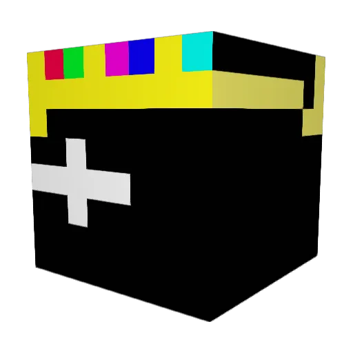 MCDROO Minecraft avatar head, 3D render