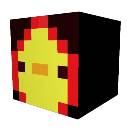 MCHacker4411 Minecraft avatar head, 3D render