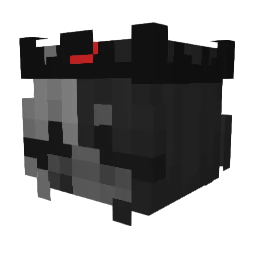 MCKARENA Minecraft avatar head, 3D render