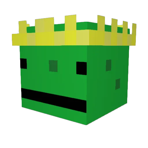 MCLEODSON1 Minecraft avatar head, 3D render