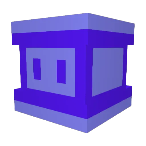 MCLangmo Minecraft avatar head, 3D render