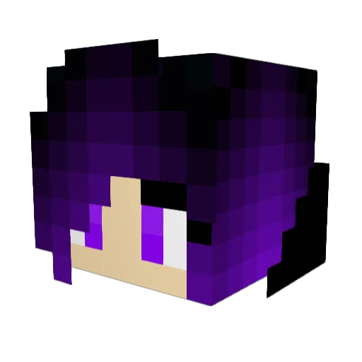 MCMOM1962 Minecraft avatar head, 3D render