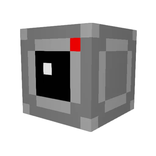 MCManiacTV Minecraft avatar head, 3D render