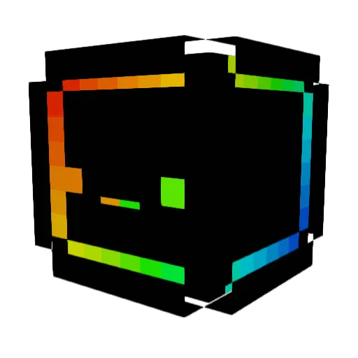 MCNatsu98 Minecraft avatar head, 3D render