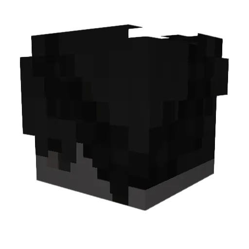 MCSTEEN030BERLIN Minecraft avatar head, 3D render