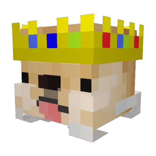 MCSebi321 Minecraft avatar head, 3D render