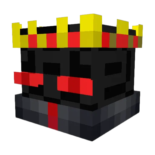 MCT_PUMP Minecraft avatar head, 3D render