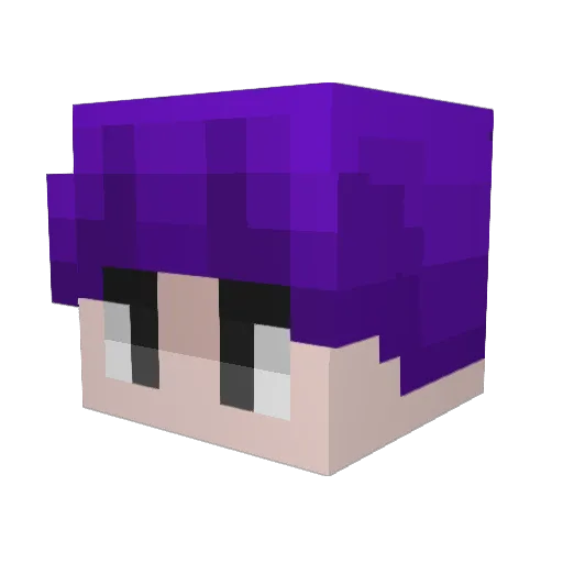 MC_Bingus Minecraft avatar head, 3D render