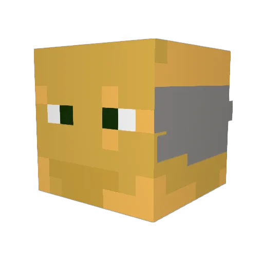 MC_Devinicus Minecraft avatar head, 3D render