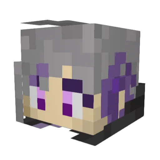 MC_EricC Minecraft avatar head, 3D render