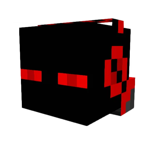 MC_Gamer1900 Minecraft avatar head, 3D render