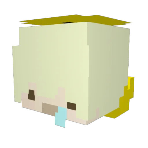 MC_Giolang1 Minecraft avatar head, 3D render