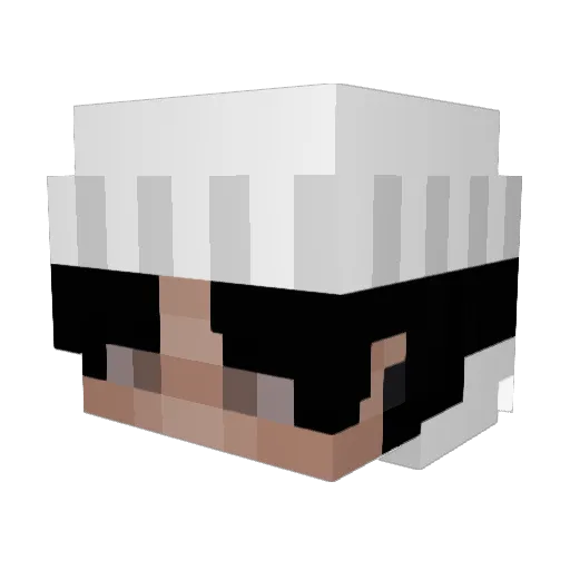MC_Hanz123 Minecraft avatar head, 3D render