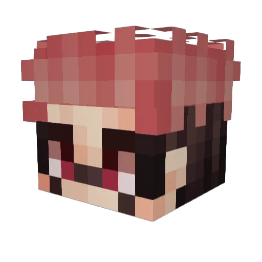MC_MiL0 Minecraft avatar head, 3D render