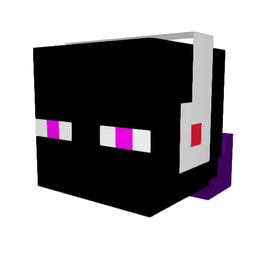 MC_tyval Minecraft avatar head, 3D render