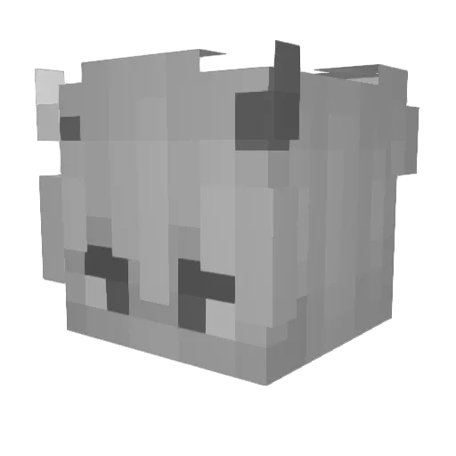 MCadrian8 Minecraft avatar head, 3D render