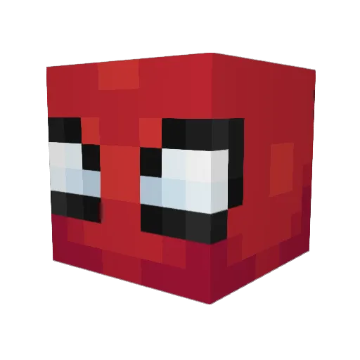 MChero21 Minecraft avatar head, 3D render