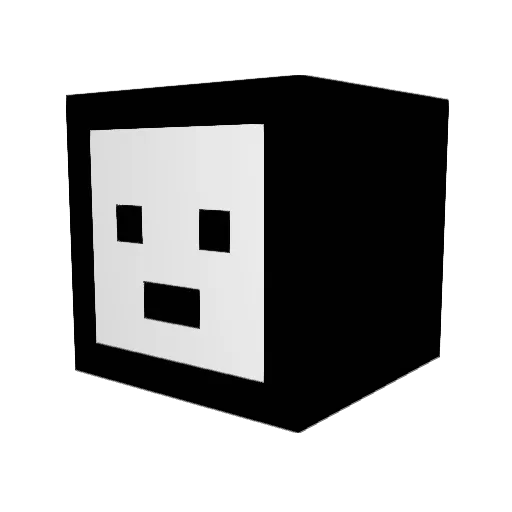MCklayz Minecraft avatar head, 3D render