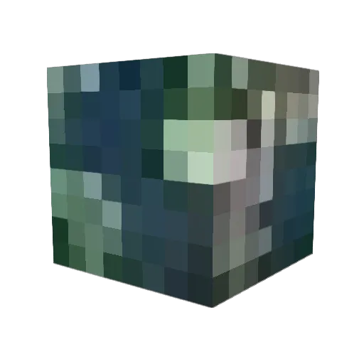 MCman666 Minecraft avatar head, 3D render