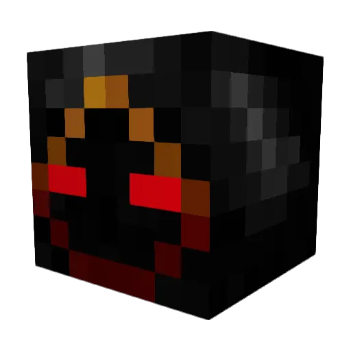MCraftBro Minecraft avatar head, 3D render