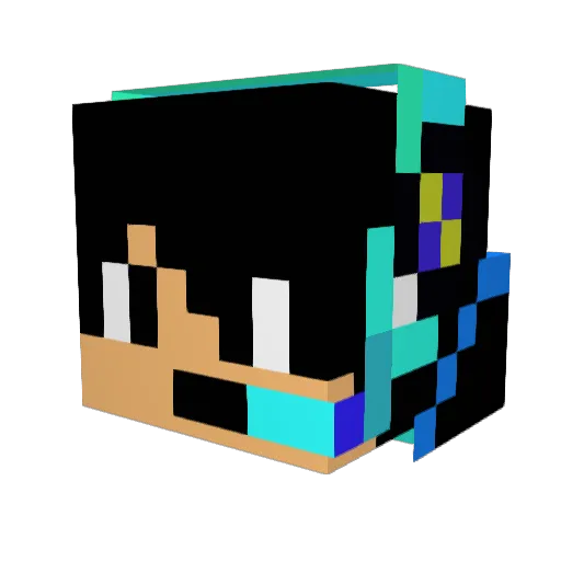 MCxxSlayer104 Minecraft avatar head, 3D render