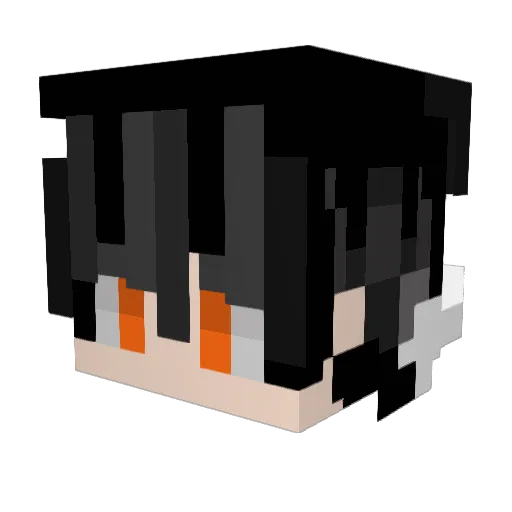 MDZ_DaZy_R99 Minecraft avatar head, 3D render