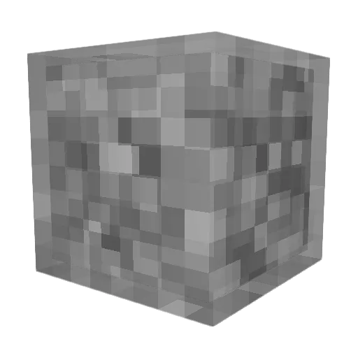 MD_Minecraft Minecraft avatar head, 3D render