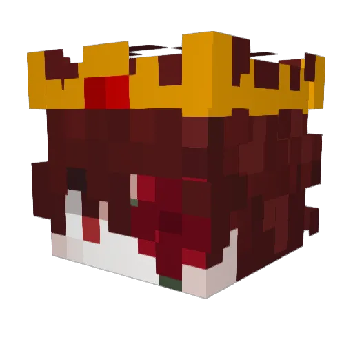 MDlyn520 Minecraft avatar head, 3D render