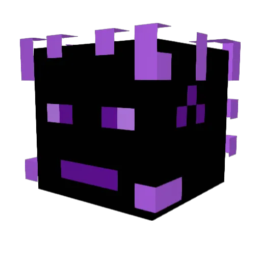 MDragonFighter Minecraft avatar head, 3D render