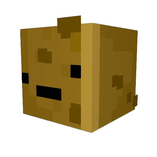 MDreuth Minecraft avatar head, 3D render