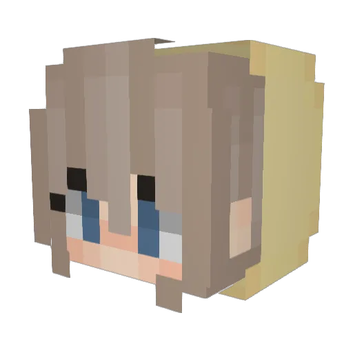 MDucklas Minecraft avatar head, 3D render