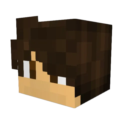 MECHAJesus63 Minecraft avatar head, 3D render
