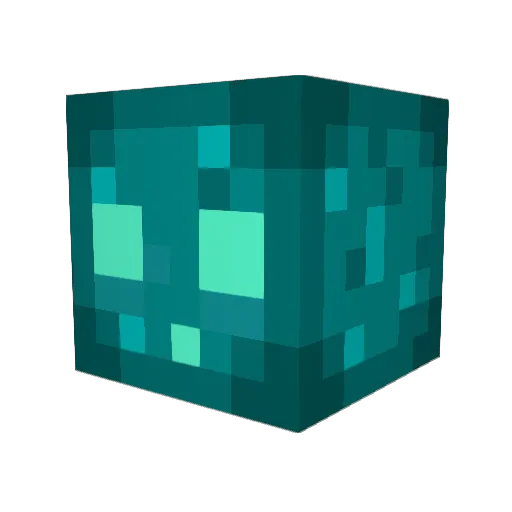 MEDG Minecraft avatar head, 3D render