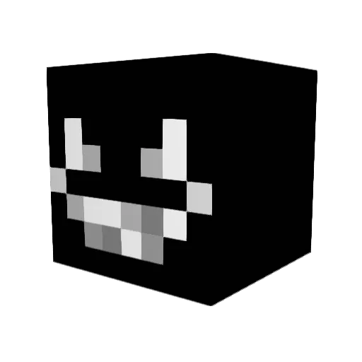 MEGAHAX0R0159481 Minecraft avatar head, 3D render