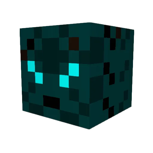 MEGALODON778 Minecraft avatar head, 3D render