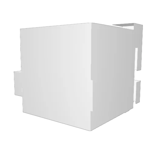 MELNAISSS Minecraft avatar head, 3D render