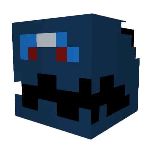 MEMELORD_2020 Minecraft avatar head, 3D render
