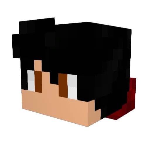 MENYXYT Minecraft avatar head, 3D render