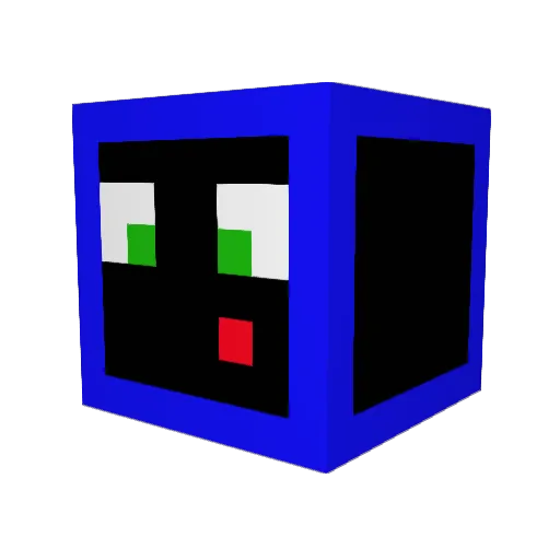 MEOWBAHTURNSMEON Minecraft avatar head, 3D render