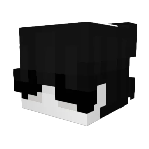 MEPELANLAVRGTDOS Minecraft avatar head, 3D render