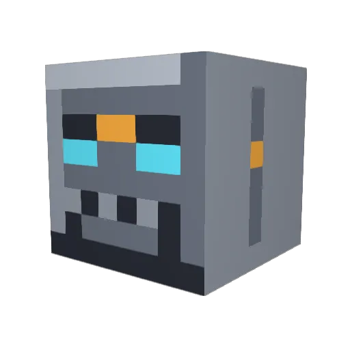 MESTIK3168 Minecraft avatar head, 3D render