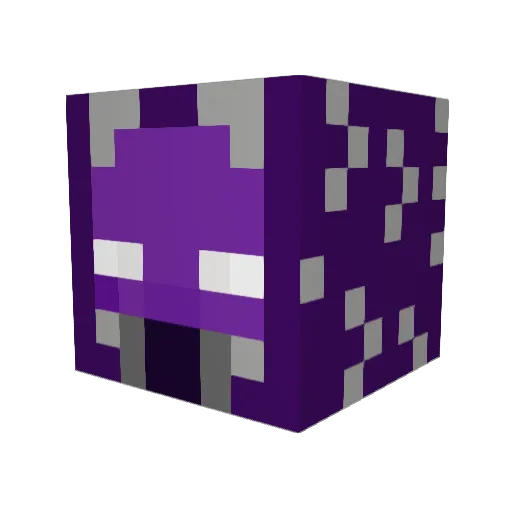 MES_Samus Minecraft avatar head, 3D render