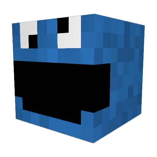 ME_HOY_MINOY1 Minecraft avatar head, 3D render