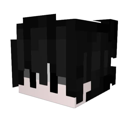 MEkoDev Minecraft avatar head, 3D render