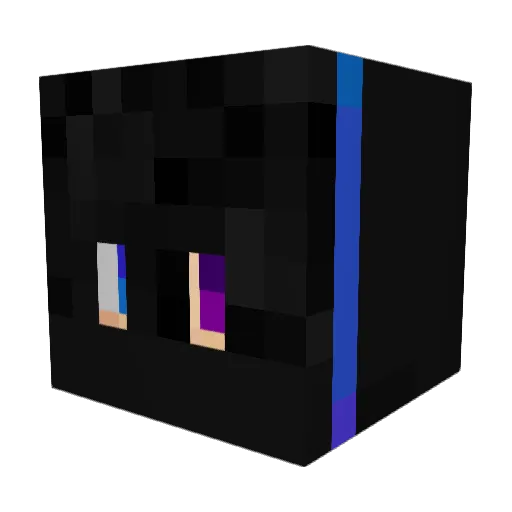 MFGPLAGUE Minecraft avatar head, 3D render