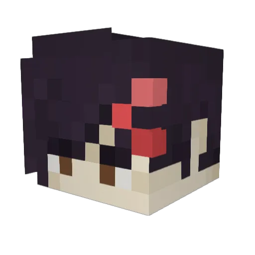 MFMOOD Minecraft avatar head, 3D render