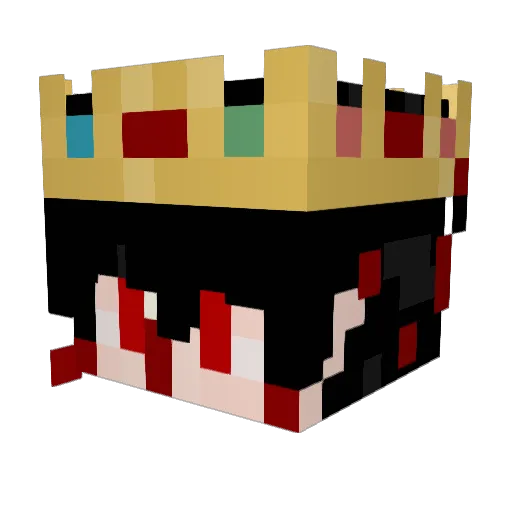 MF_DOOM4 Minecraft avatar head, 3D render