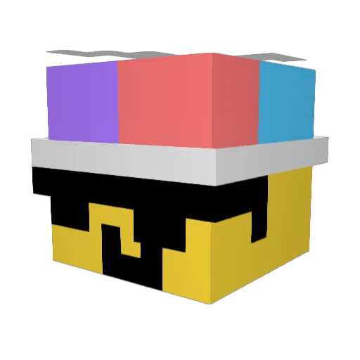MF_Raik2791 Minecraft avatar head, 3D render