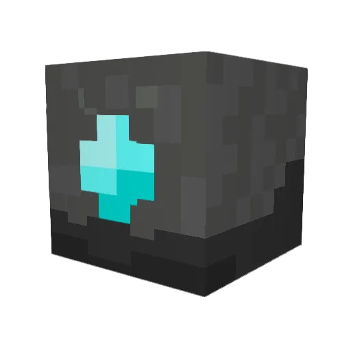 MFalch Minecraft avatar head, 3D render